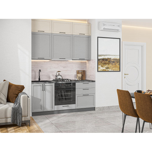 Сканди-06 Cream Silkwood/Grey Silkwood/Graphite 2500*1800*600