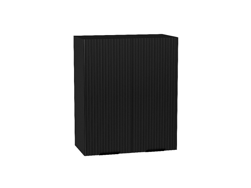 716*600* Шкаф верхний с 2-мя дверцами Евро Лайн Антрацит Graphite