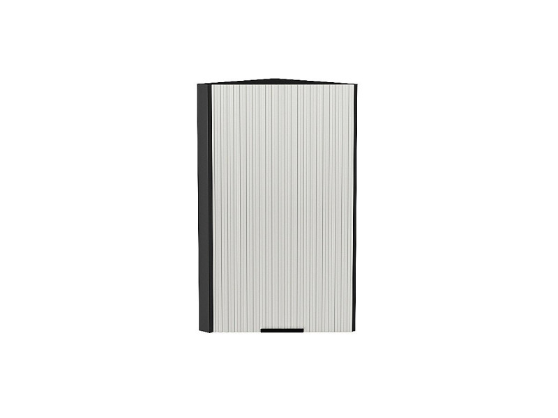 716*300*304 Шкаф верхний торцевой Евро Лайн Агат Graphite